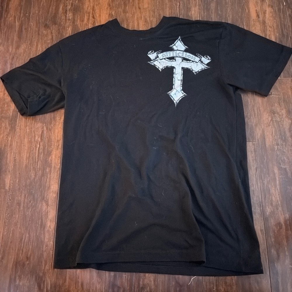 RARE Affliction Black Tee